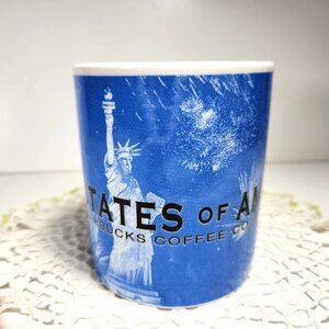 Starbucks Mug Cup United States Of America Scenic Series Statue of Liberty